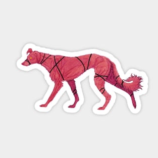 Tangled Hound Sticker